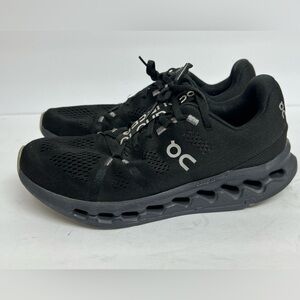 On Cloudsurfer Shoes Womens 9.5 Black Running Comfort Sneakers 3WD10440485